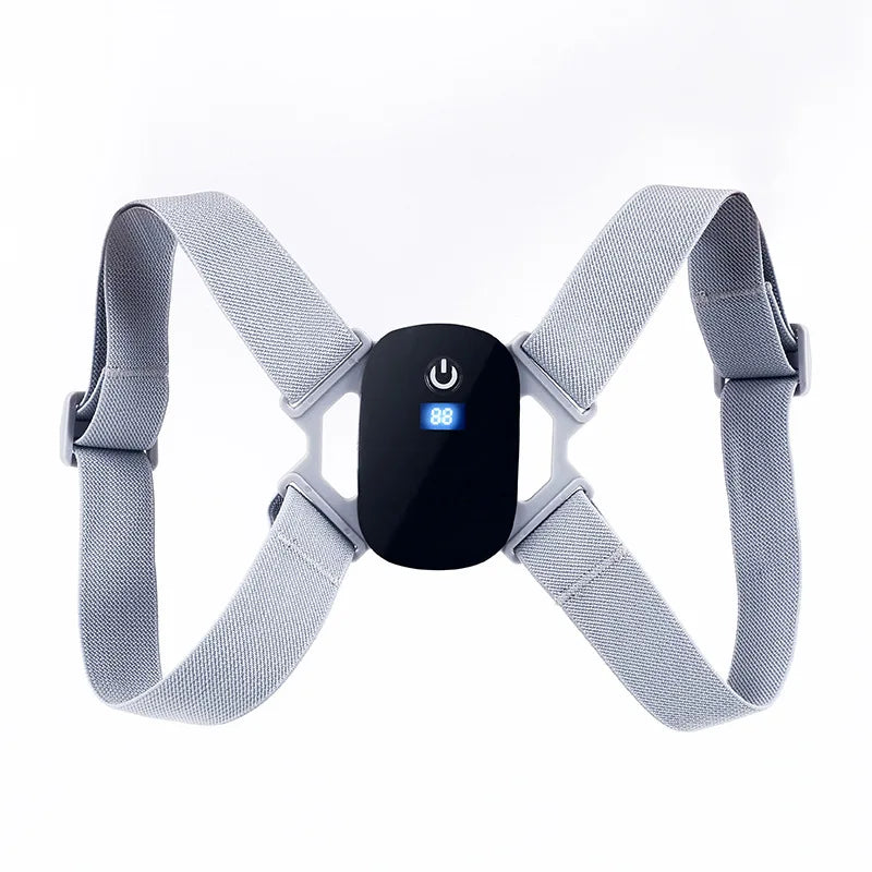 Smart Posture Correction Belt with Sensor Vibration Reminder for Hunchback Back Support Adults Kids Home Office Use