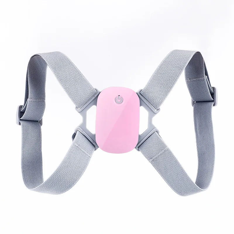 Smart Posture Correction Belt with Sensor Vibration Reminder for Hunchback Back Support Adults Kids Home Office Use
