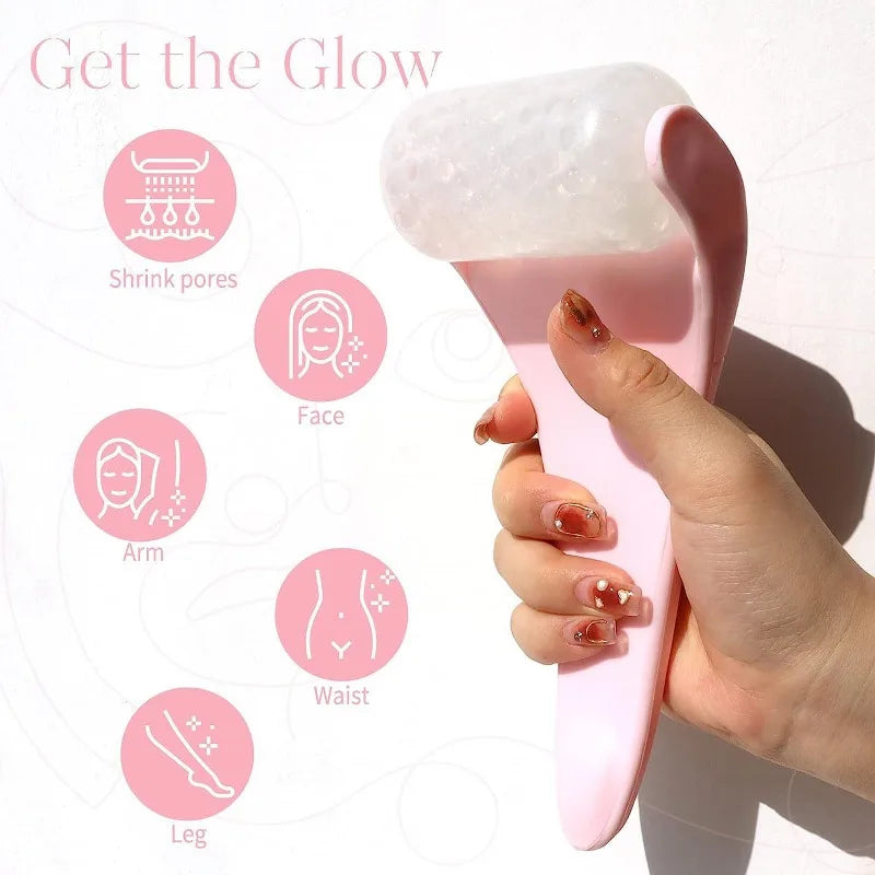 Ice Massager Roller Face Lifting Tighten Massager Mutil-Body Stress Release Massage Rollings Women Skin Care Beauty Tools