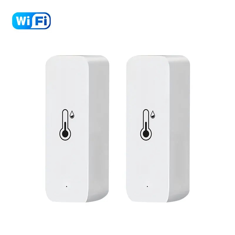 Tuya Smart WiFi Temperature Humidity Sensor Indoor Hygrometer Thermometer APP Remote Monitor Compatible with Alexa Google